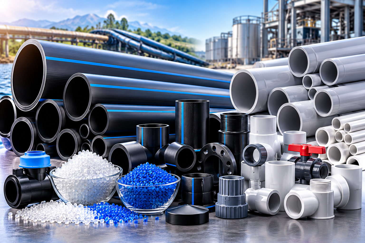 Polymer products and piping